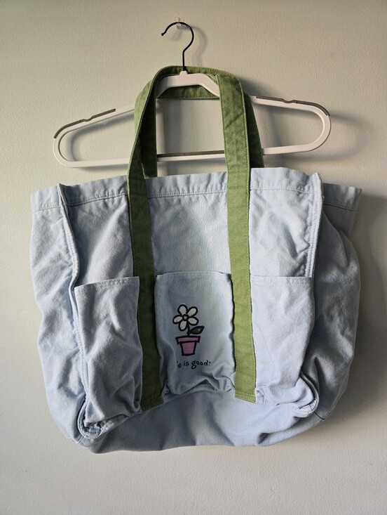 Life Is Good Handbags - Life Is Good 100% Cotton Tote Bag